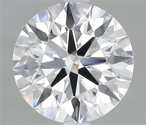 Picture of Lab Grown Diamond 1.16 Carats, Round with Excellent Cut, D Color, VVS2 Clarity and Certified by IGI