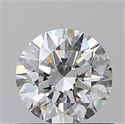 Diamante Natural 0.70 quilates, Redondo , Color D, claridad SI1 y certificado GIA