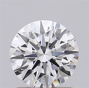 Picture of Lab Grown Diamond 1.09 Carats, Round with Ideal Cut, D Color, VVS2 Clarity and Certified by IGI