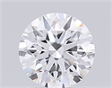 Lab Grown Diamond 1.53 Carats, Round with Ideal Cut, D Color, VVS2 Clarity and Certified by IGI