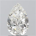 Natural Diamond 1.20 Carats, Pear with  Cut, G Color, SI1 Clarity and Certified by GIA