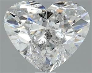 Picture of Natural Diamond 1.01 Carats, Heart with  Cut, E Color, SI2 Clarity and Certified by HRD