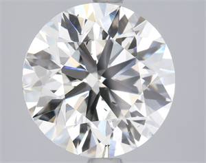 Picture of Lab Grown Diamond 3.00 Carats, Round with Ideal Cut, I Color, SI1 Clarity and Certified by IGI