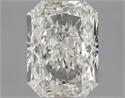 Natural Diamond 0.90 Carats, Radiant with  Cut, J Color, SI2 Clarity and Certified by GIA