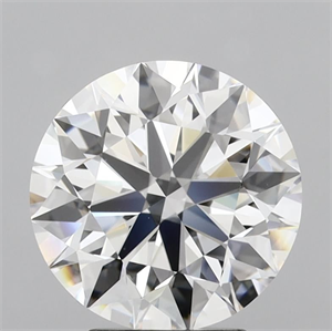 Picture of Lab Grown Diamond 4.05 Carats, Round with Ideal Cut, D Color, VS1 Clarity and Certified by IGI