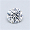 Diamante Natural 0.69 quilates, Redondo , Color E, claridad SI2 y certificado GIA