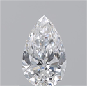 Natural Diamond 0.71 Carats, Pear with  Cut, D Color, VS1 Clarity and Certified by GIA