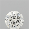 Diamante Natural 0.41 quilates, Redondo , Color I, claridad SI1 y certificado IGI