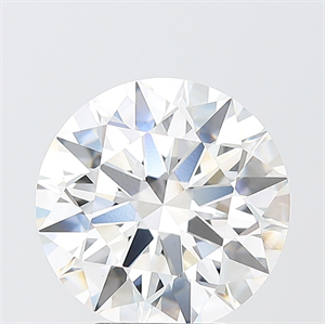 Picture of Lab Grown Diamond 7.02 Carats, Round with Excellent Cut, F Color, VVS2 Clarity and Certified by IGI