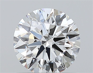 Picture of Natural Diamond 0.70 Carats, Round with Excellent Cut, G Color, SI1 Clarity and Certified by GIA