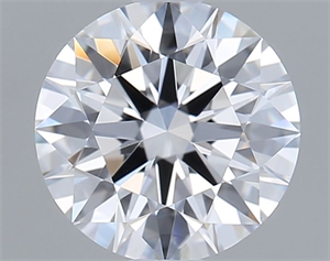 Picture of Lab Grown Diamond 1.08 Carats, Round with Ideal Cut, D Color, VVS2 Clarity and Certified by IGI