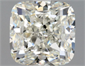Natural Diamond 1.01 Carats, Cushion with  Cut, K Color, SI2 Clarity and Certified by GIA