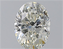 Diamante Natural 1.51 quilates, Ovalado , Color J, claridad VS2 y certificado GIA