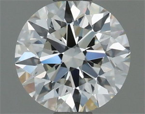 Foto Diamante Natural 0.60 quilates, Redondo , Color H, claridad VVS1 y certificado IGI de