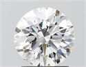 Del inventario de diamantes de laboratorio, 1.52 quilates, Redondo , Color E, claridad VVS2 y certificado IGI