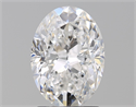 Diamante Natural 2.01 quilates, Ovalado , Color E, claridad SI1 y certificado GIA