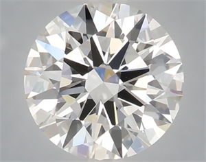 Picture of Lab Grown Diamond 2.08 Carats, Round with Excellent Cut, F Color, VVS1 Clarity and Certified by IGI