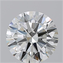 Natural Diamond 2.01 Carats, Round with Excellent Cut, J Color, VVS2 Clarity and Certified by GIA