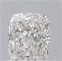 Diamante Natural 0.71 quilates, Del cojín , Color F, claridad VVS1 y certificado GIA