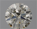Natural Diamond 1.00 Carats, Round with Excellent Cut, I Color, SI1 Clarity and Certified by IGI