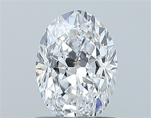 Picture of Natural Diamond 0.70 Carats, Oval with  Cut, D Color, VS2 Clarity and Certified by GIA