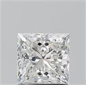 Diamante Natural 1.36 quilates, Princesa , Color H, claridad VS1 y certificado GIA