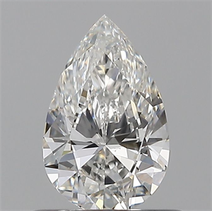 Foto Diamante Natural 0.50 quilates, De pera , Color F, claridad VS2 y certificado GIA de