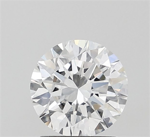 Picture of Lab Grown Diamond 1.25 Carats, Round with Very Good Cut, D Color, VVS1 Clarity and Certified by IGI