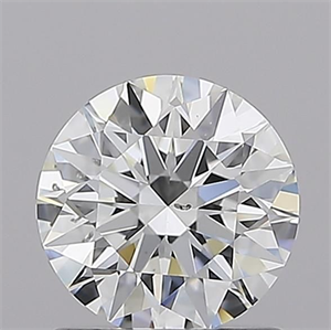Picture of Natural Diamond 0.90 Carats, Round with Excellent Cut, E Color, SI1 Clarity and Certified by GIA