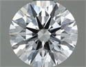 Diamante Natural 0.81 quilates, Redondo , Color G, claridad SI1 y certificado GIA