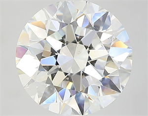 Foto Diamante Natural 3.02 quilates, Redondo , Color F, claridad SI1 y certificado GIA de