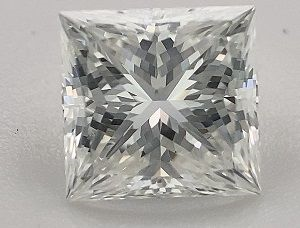 Foto Diamante Natural 1.01 quilates, Princesa , Color G, claridad VS2 y certificado GIA de