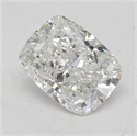 Diamante Natural 1.00 quilates, Del cojín , Color F, claridad VVS2 y certificado GIA