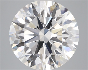 Picture of Lab Grown Diamond 6.07 Carats, Round with Ideal Cut, E Color, VS1 Clarity and Certified by IGI