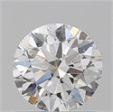 Diamante Natural 0.74 quilates, Redondo , Color H, claridad VVS2 y certificado GIA