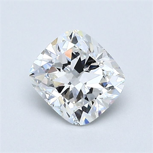 Picture of Natural Diamond 0.71 Carats, Cushion with  Cut, E Color, SI1 Clarity and Certified by GIA