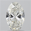 Natural Diamond 1.01 Carats, Oval with  Cut, I Color, VS2 Clarity and Certified by GIA