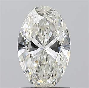 Picture of Natural Diamond 1.01 Carats, Oval with  Cut, I Color, VS2 Clarity and Certified by GIA