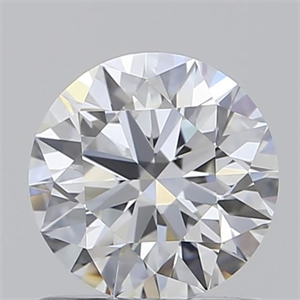 Picture of Lab Grown Diamond 0.82 Carats, Round with Ideal Cut, E Color, VVS2 Clarity and Certified by IGI