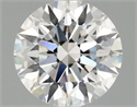 Del inventario de diamantes de laboratorio, 1.53 quilates, Redondo , Color F, claridad VS1 y certificado IGI