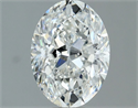 Natural Diamond 1.32 Carats, Oval with  Cut, G Color, SI2 Clarity and Certified by GIA