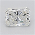 Natural Diamond 0.70 Carats, Radiant with  Cut, H Color, SI2 Clarity and Certified by GIA