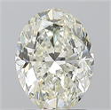 Natural Diamond 1.50 Carats, Oval with  Cut, I Color, VS1 Clarity and Certified by IGI