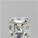 Diamante Natural 1.01 quilates, Asscher , Color I, claridad VS2 y certificado GIA
