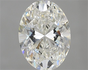 Foto Diamante Natural 1.01 quilates, Ovalado , Color I, claridad SI1 y certificado GIA de
