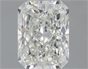 Natural Diamond 1.51 Carats, Radiant with  Cut, J Color, SI2 Clarity and Certified by GIA
