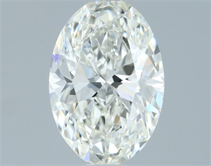 Picture of Natural Diamond 0.91 Carats, Oval with  Cut, I Color, IF Clarity and Certified by IGI