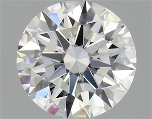 Picture of Lab Grown Diamond 1.09 Carats, Round with Excellent Cut, D Color, VVS2 Clarity and Certified by IGI