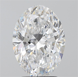 Picture of Natural Diamond 2.73 Carats, Oval with  Cut, D Color, VS2 Clarity and Certified by GIA