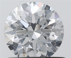 Picture of Natural Diamond 0.70 Carats, Round with Excellent Cut, F Color, SI2 Clarity and Certified by IGI